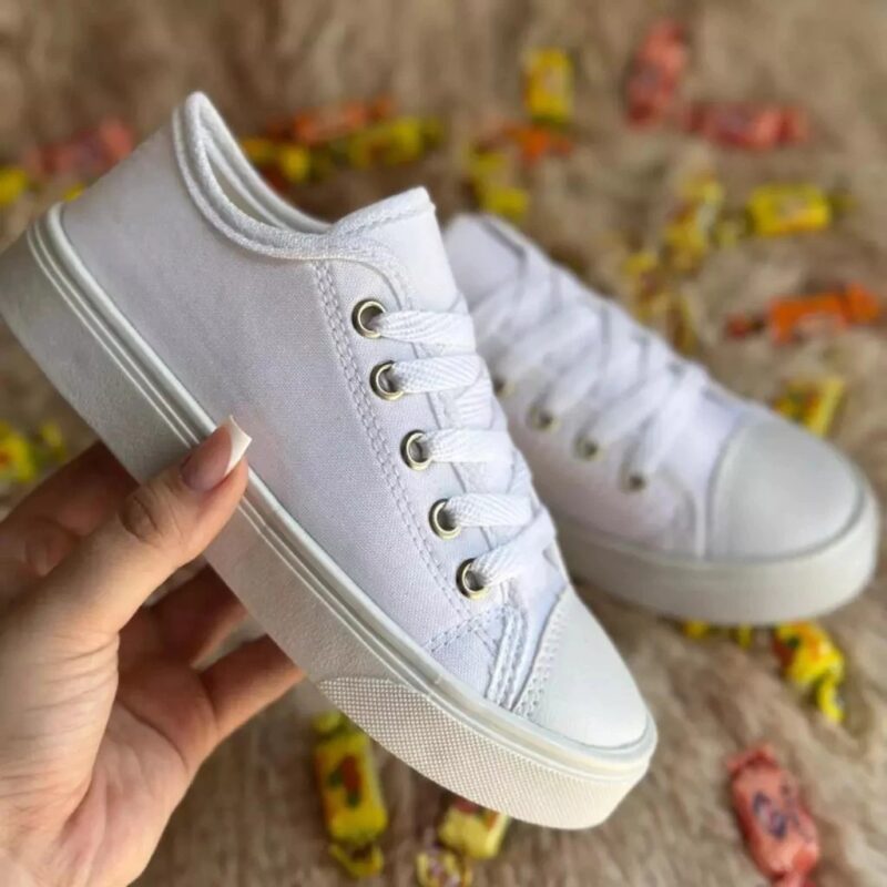 Tenis Unisex Branco - 26