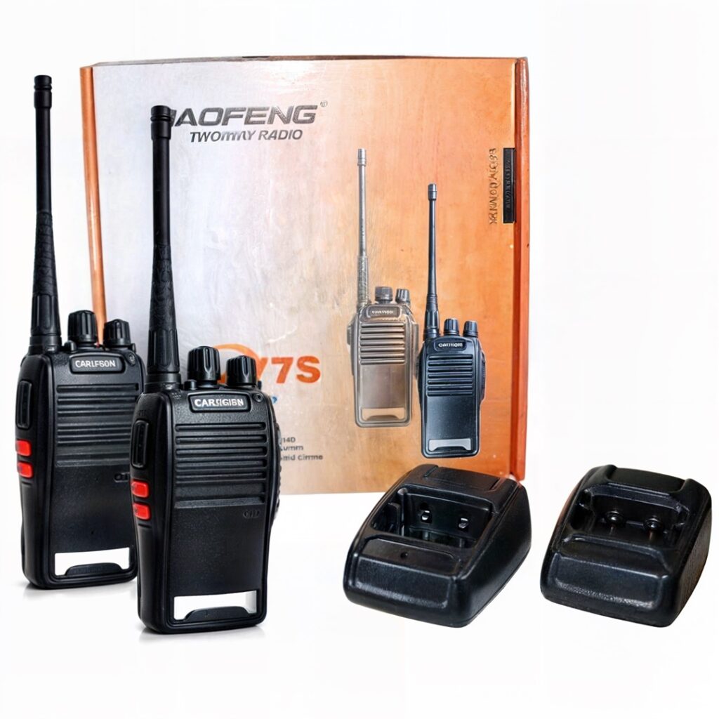 Par de Rádio Walkie Talkie BF-777s – Comunicação Segura de Longo Alcance