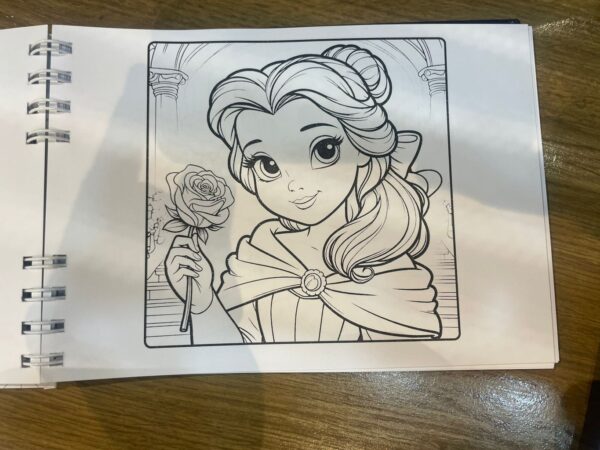 Livro de pintar disney