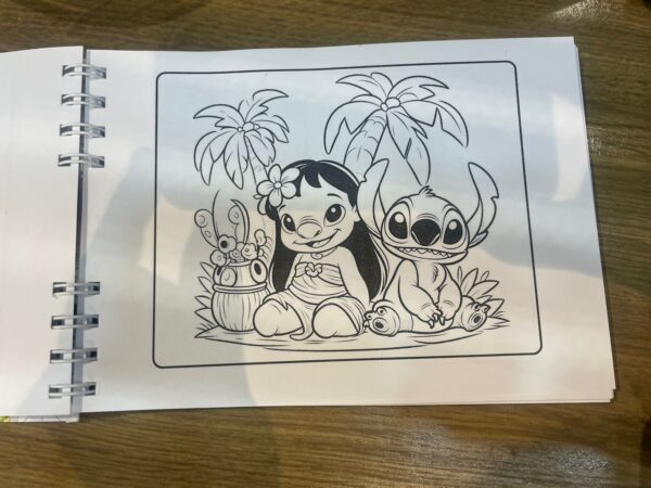 Livro de pintar disney