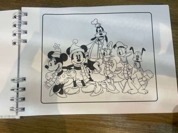 Livro de pintar disney