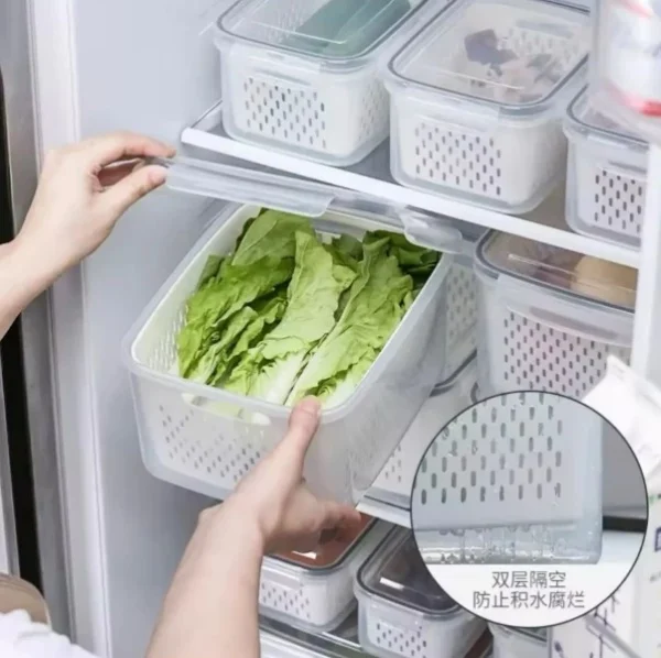 Kit 3 Potes Herméticos – Tampa com Trava, Ideal para Alimentos - Imagem 5
