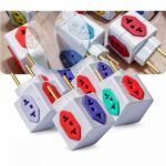 Adaptador de Tomada em Cubo - 2 Pinos 10A/20A Universal