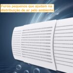 Defletor Universal Ajustável para Ar Condicionado Split – Direcione o Fluxo de Ar