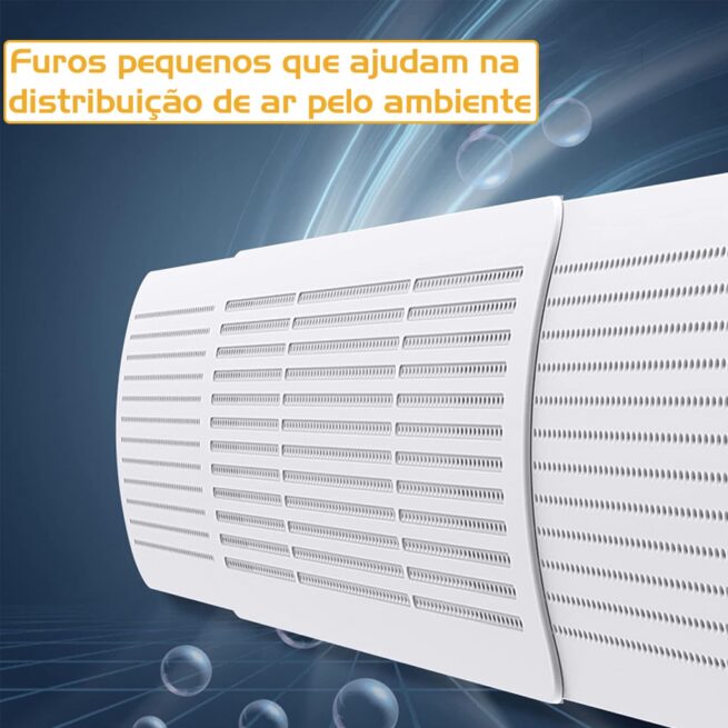 Defletor Universal Ajustável para Ar Condicionado Split – Direcione o Fluxo de Ar