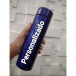 Garrafa Térmica com LED e Termômetro 500ml - Azul (Personalizada)