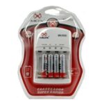 Carregador de Pilhas AAA MOX MO-CP52