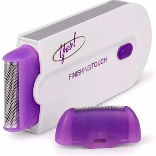 Depilador Elétrico Removedor de Pelos Bivolt – Cores Rosa e Branco – Praticidade e Conforto