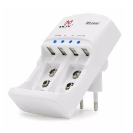 Carregador de Pilhas AAA MOX MO-CP52