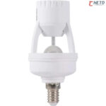 Sensor de Presença com Fotocélula para Lâmpada Soquete E27