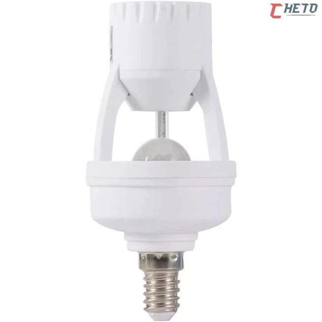 Sensor de Presença com Fotocélula para Lâmpada Soquete E27