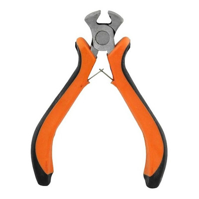 Mini Alicate Turquesa 4" Corte Frontal – Ferramenta Precisa e Compacta