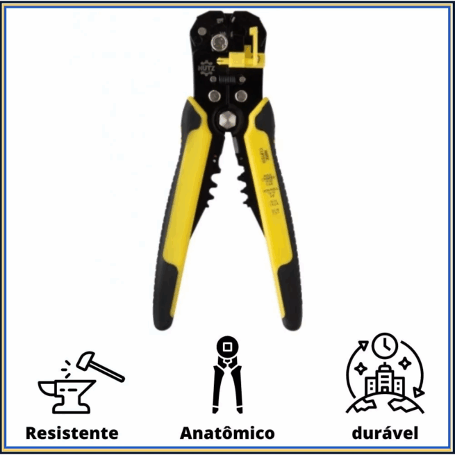 Alicate Crimpador 3 em 1 com Corte e Decapagem CB2776