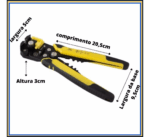 Alicate Crimpador 3 em 1 com Corte e Decapagem CB2776