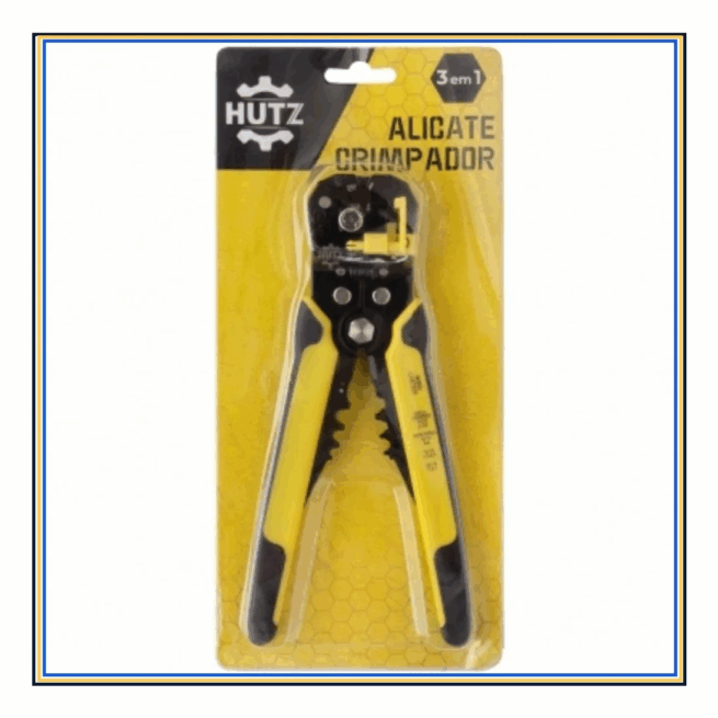 Alicate Crimpador 3 em 1 com Corte e Decapagem CB2776