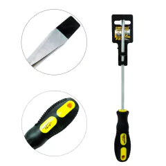 Chave Fenda 1/4" x 8" x 6mm Cabo Emborrachado AR0018