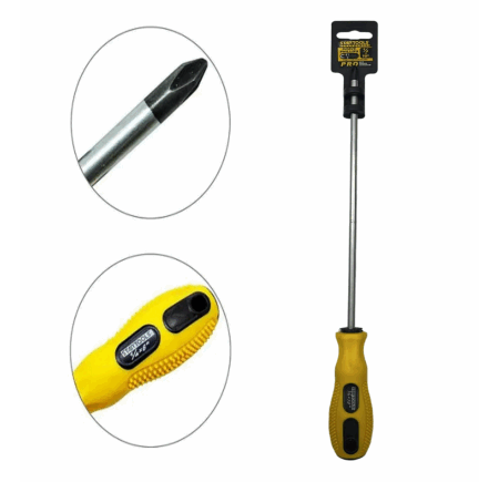 Chave Phillips 1/4" x 10" x 6mm Cabo Emborrachado AR0015