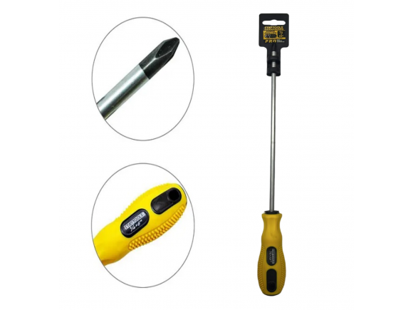 Chave Phillips 1/4" x 10" x 6mm Cabo Emborrachado AR0015