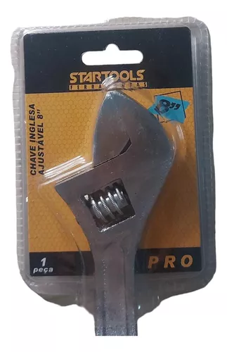 Chave Inglesa Ajustável 8" Aço Carbono 20 cm AR0427