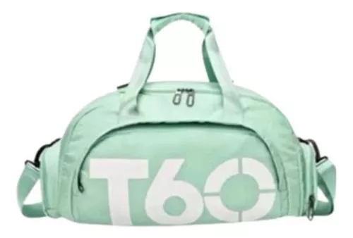 Bolsa Esportiva Multifuncional Transversal T60 - Verde Água