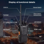 Rádio Walk Talk Bivolt BF-777s – Comunicação Prática e Eficiente