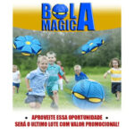 Bola Mágica Giratória de Luz LED - Rosa (Estímulo Sensorial e Diversão)