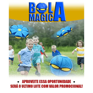 Bola Mágica Giratória de Luz LED - Rosa (Estímulo Sensorial e Diversão)