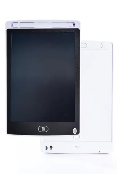 Lousa Digital Infantil 8.5" LCD para Escrita e Desenho - Branco