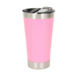 Copo Térmico Inox com Tampa e Abridor 473ml - Rosa (Normal)