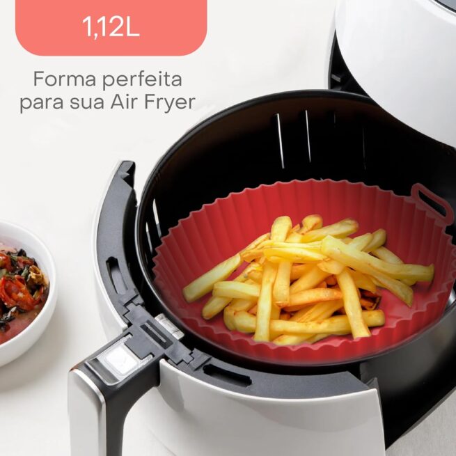 VERMELHO - Formas de silicone Air 16x14cm TOP1033