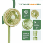 Ventilador Bommax Pro 180° Laranja