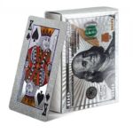 Baralho Dollar à Prova d’Água Prata