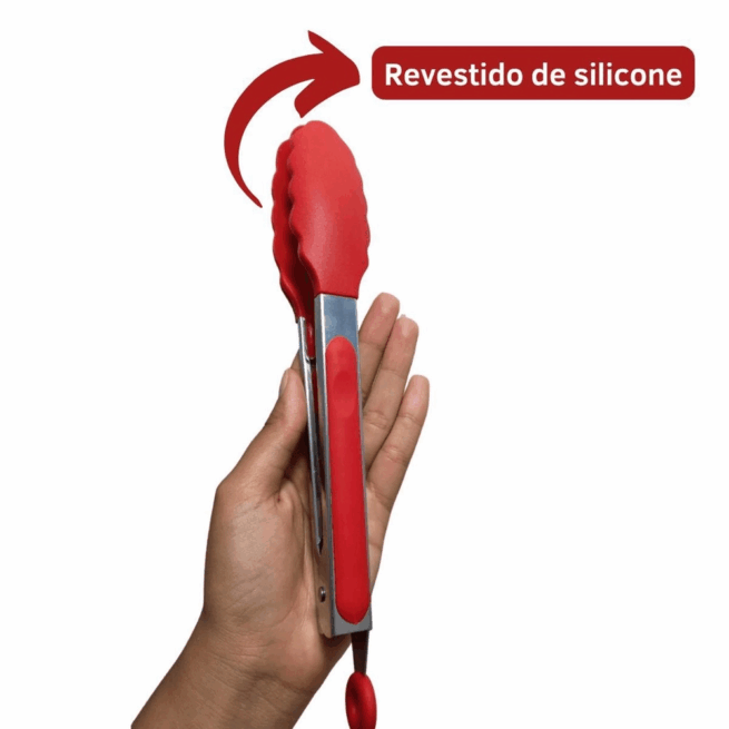 Conjunto de Utensílios de Cozinha 12 Peças em Silicone e Cabo de Madeira – Vermelho – Durabilidade e Design