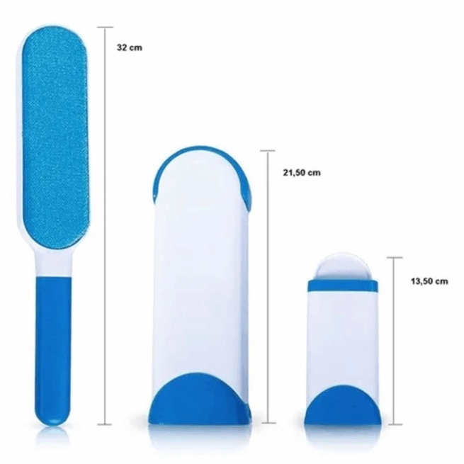 Conjunto Removedor de Pêlos para Gatos e Cachorros – Fur Wizard Hurricane – Praticidade na Higiene