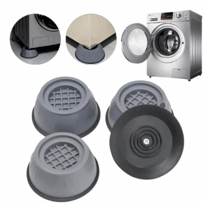 Pé-Base Antivibração Universal para Eletrodomésticos - MZ33098