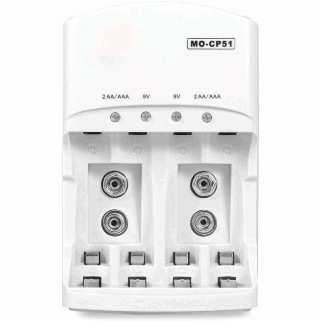 Carregador de Pilhas AA MOX MO-CP51