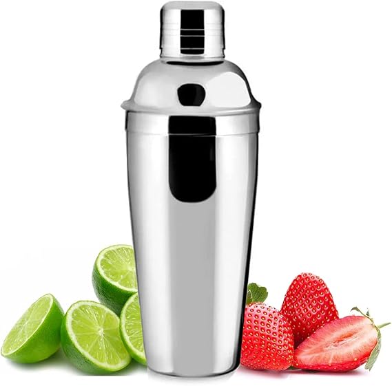 Coqueteleira Inox 500ml 3 Peças TRC8532