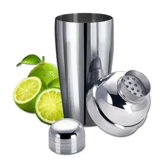 Coqueteleira Inox 500ml 3 Peças TRC8532