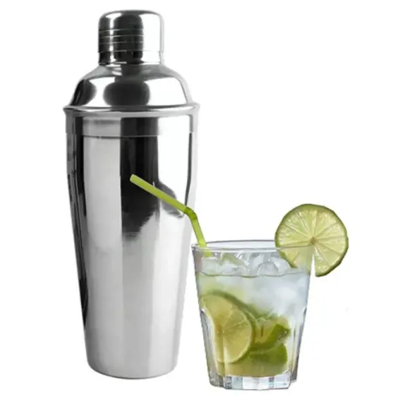 Coqueteleira Inox 500ml 3 Peças TRC8532