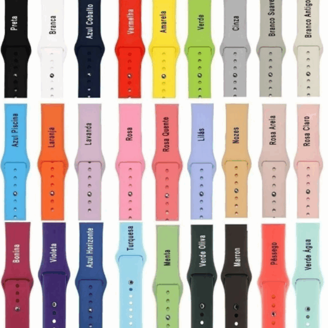 Pulseira para Smartwatch 42mm a 49mm - Cor Aleatória