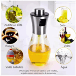 Spray Pulverizador de Azeite Inox 200 ml – Praticidade e Economia no Uso