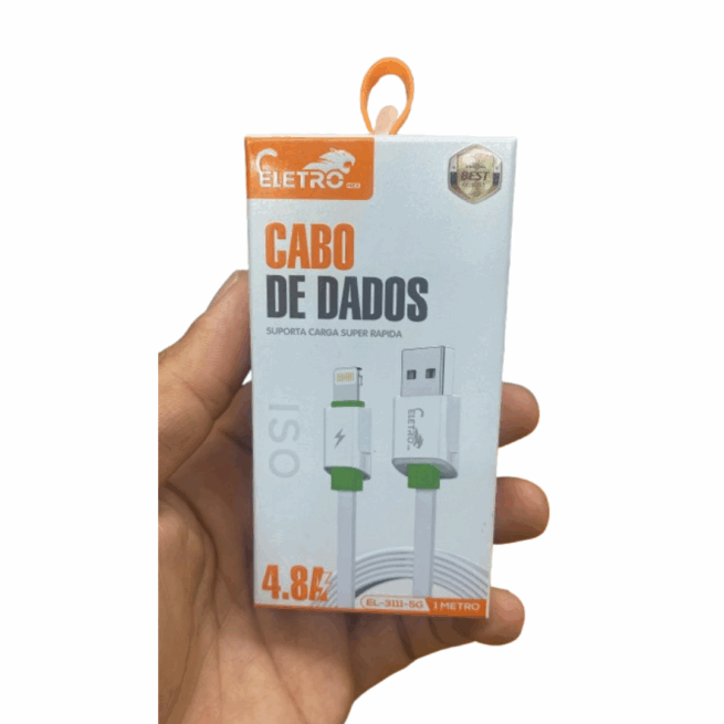 Cabo Carregador Lightning Convencional