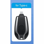 Chaveiro Carregador com Conexão Tipo-C – Prático para Uso Diário