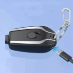 Chaveiro Carregador com Conexão Tipo-C – Prático para Uso Diário
