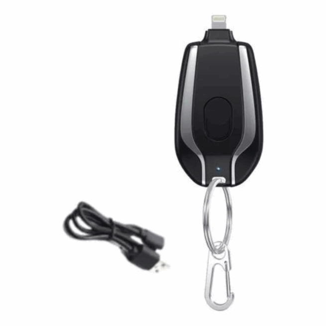 Chaveiro Carregador com Conexão Lightning para iPhone