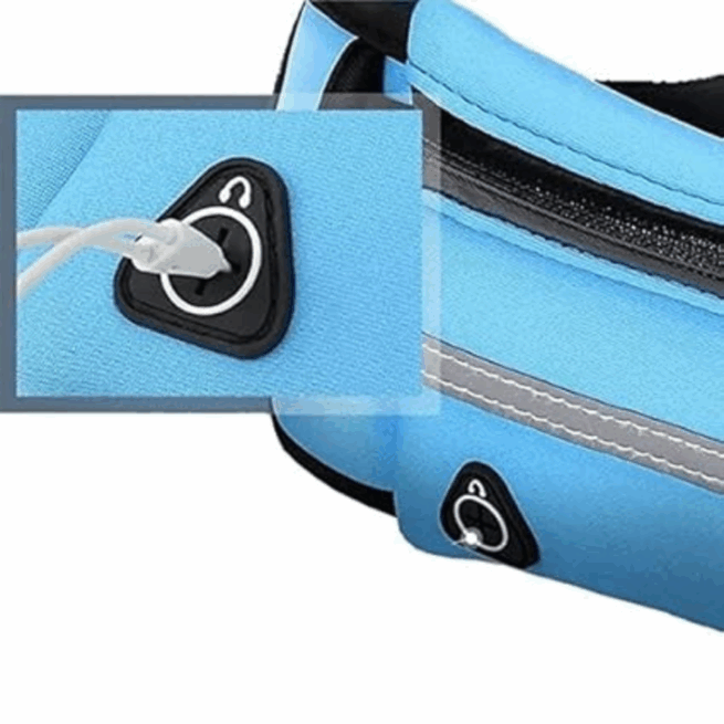 Pochete Fitness para Corrida e Academia - Azul