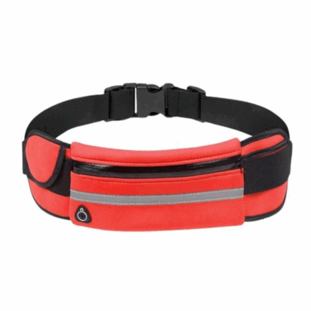 Pochete Fitness para Corrida e Academia - Vermelho