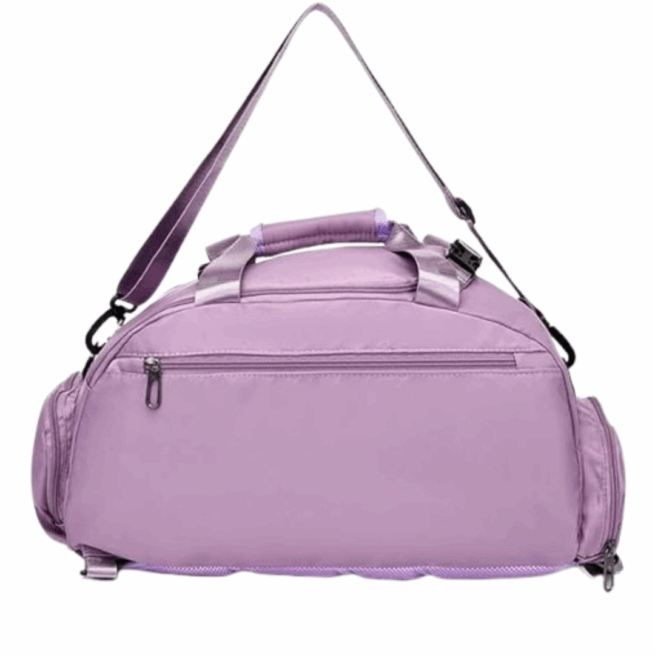 Bolsa Esportiva Multifuncional Transversal T60 – Lilás – Conforto e Design