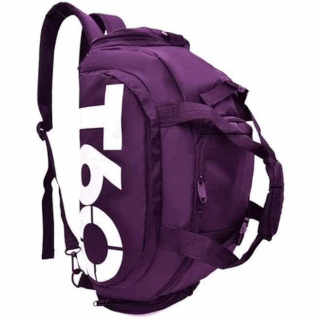Bolsa Esportiva Multifuncional Transversal T60 – Roxo – Estilo e Praticidade