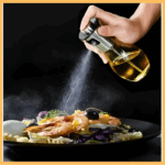 Spray Pulverizador de Azeite Inox 200 ml – Praticidade e Economia no Uso